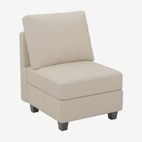Ivory-Beige-/-Corduroy-Module-Seat