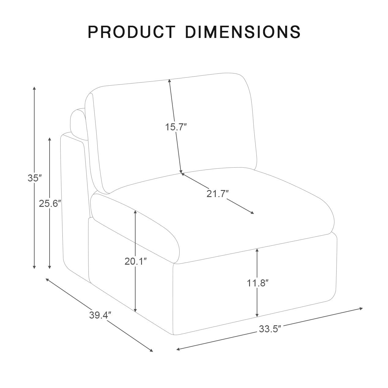 B-Single-Seat-dimension