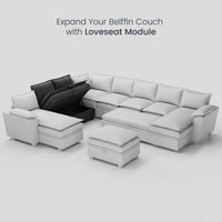 Graphite-Grey-/-Chenille-Module-Loveseat