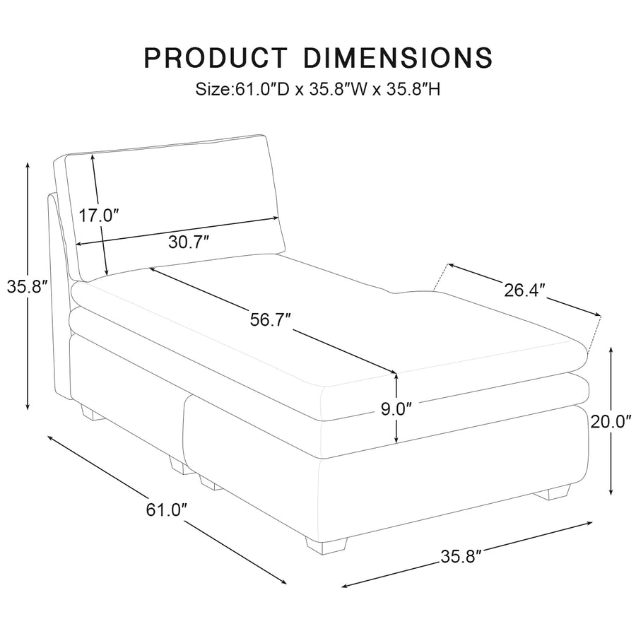 Module-Armless-Right-Chaise-dimension