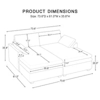 Double-Chaise-Loveseat-dimension