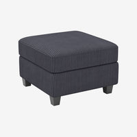 Pewter-Grey-/-Corduroy-Module-Ottoman