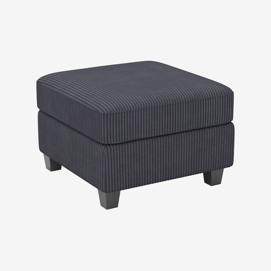 Pewter-Grey-/-Corduroy-Module-Ottoman