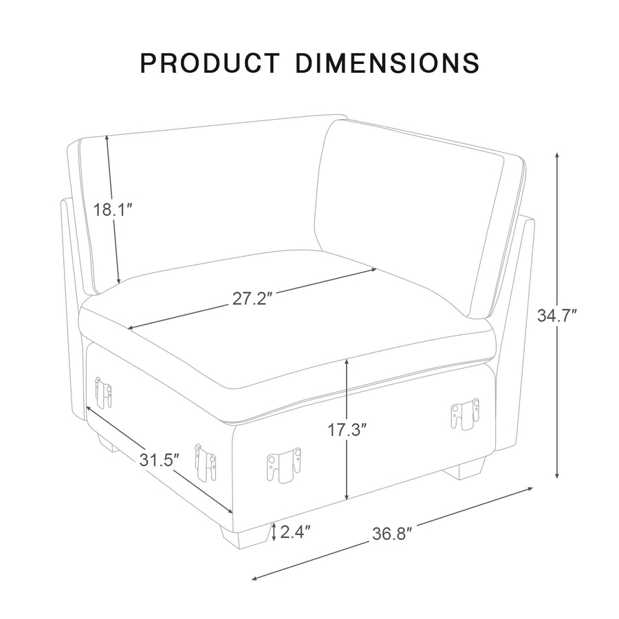 Module-Corner-Seat-dimension