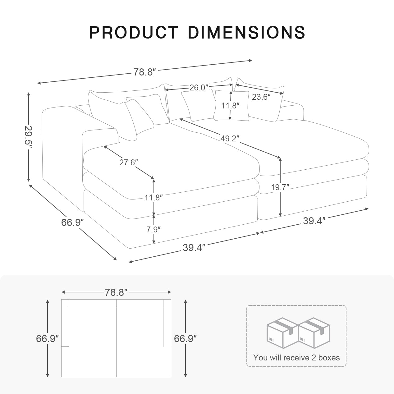 Double-Chaise-Lounge-Sofa-dimension