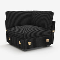 Obsidian-Black-/-Corduroy-Module-Corner-Seat