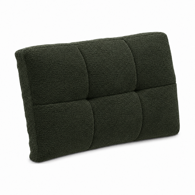Tesso-Moss-Green-Chenille-Back-Cushion