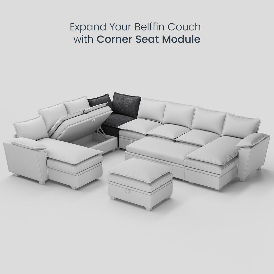 Graphite-Grey-/-Chenille-Module-Corner-Seat