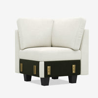 Misty-White-/-Chenille-Module-Corner-Seat