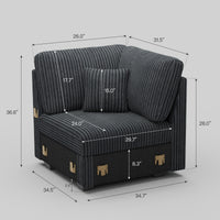 Shadow-Charcoal-/-Corduroy-Module-Corner-Seat-dimension