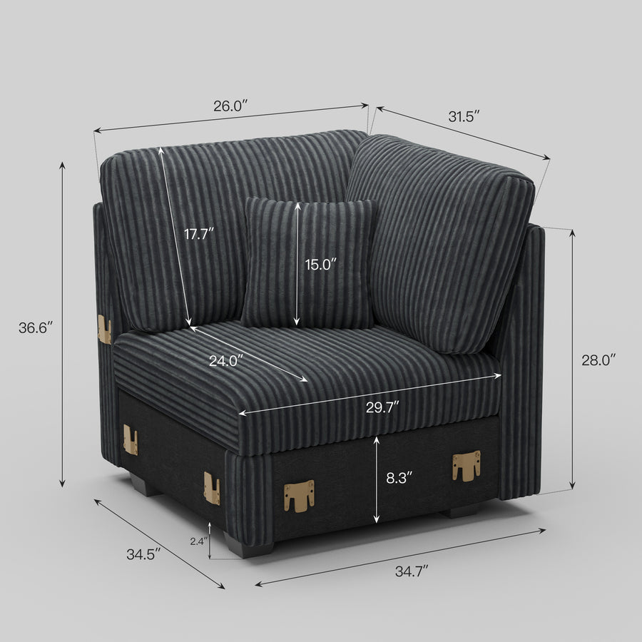 Shadow-Charcoal-/-Corduroy-Module-Corner-Seat-dimension