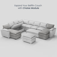 Cloud-Grey-/-Chenille-Module-Reversible-Chaise