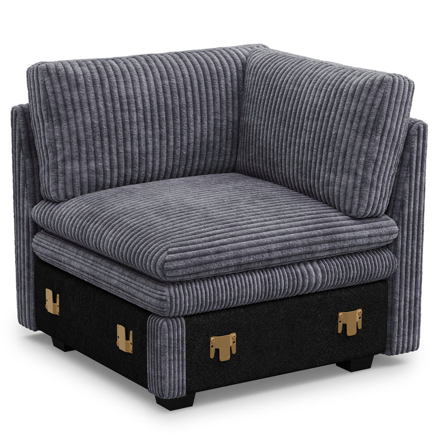 Pewter-Grey-/-Corduroy-Module-Corner-Seat