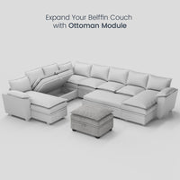 Cloud-Grey-/-Chenille-Module-Ottoman