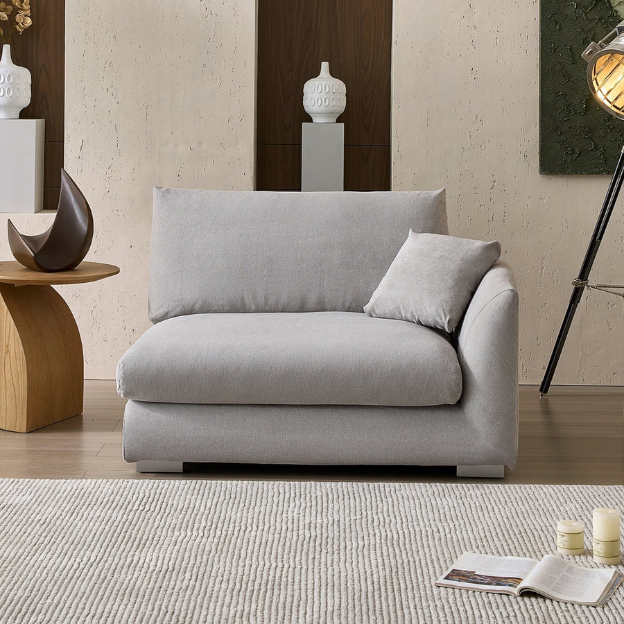 Val-Light Grey-Facing-Right-Side-Sofa-(50-Inch)