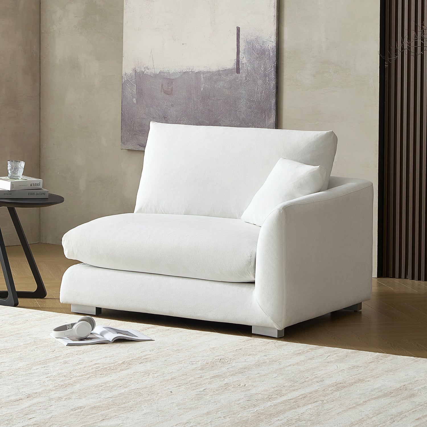 Val-White-Facing-Right-Side-Sofa-(50-Inch)