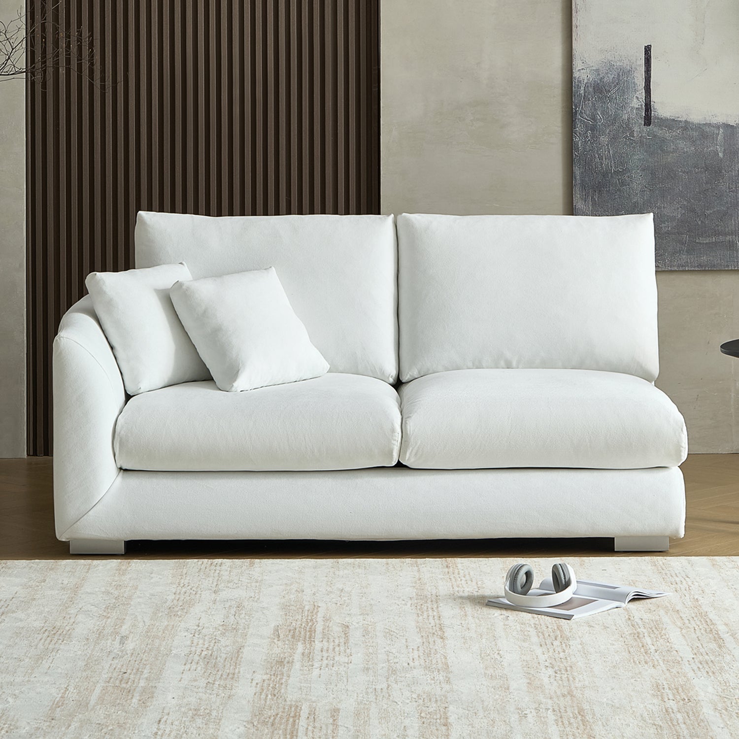 Val-White-Facing-Left-Side-Sofa-(70-Inch)