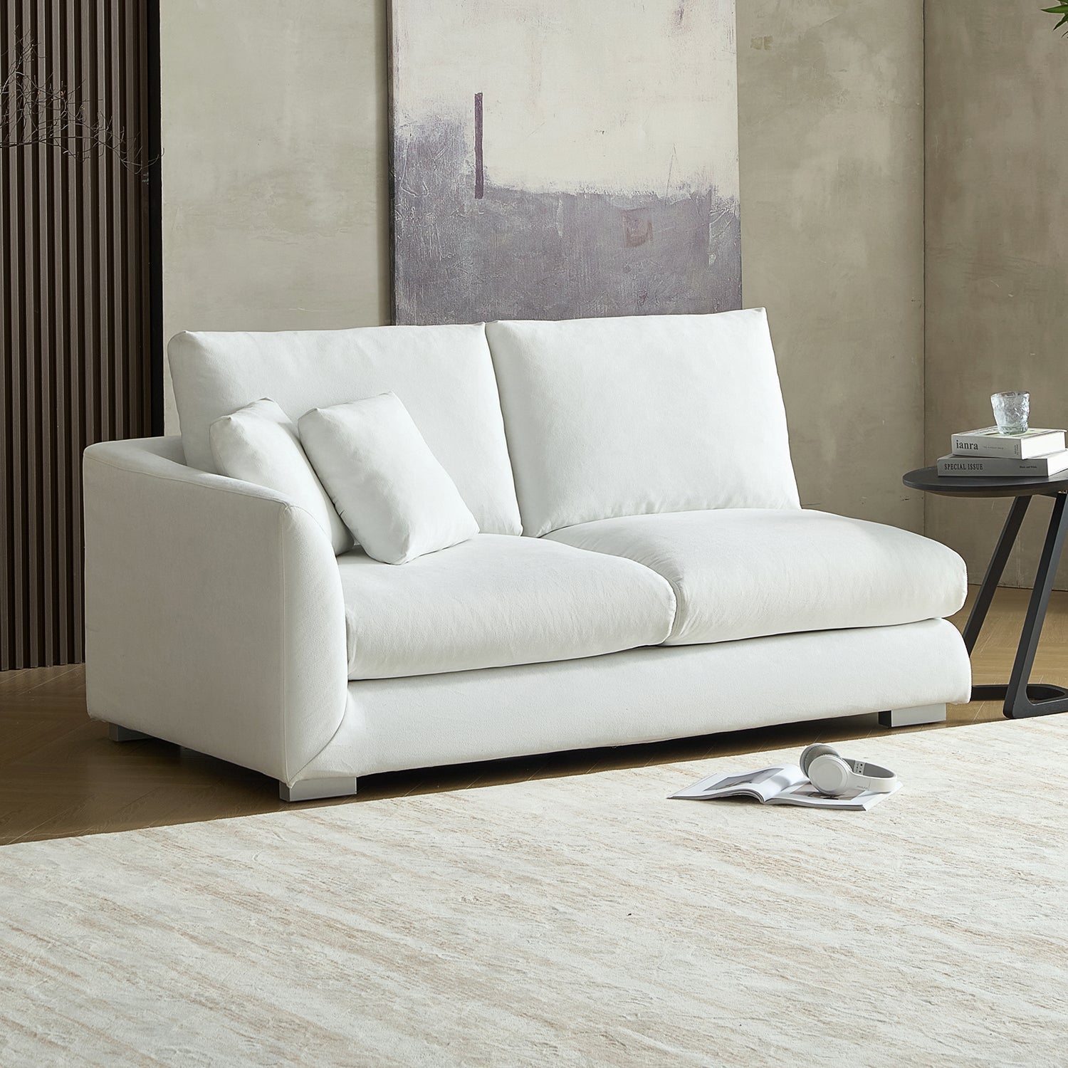 Val-White-Facing-Left-Side-Sofa-(70-Inch)