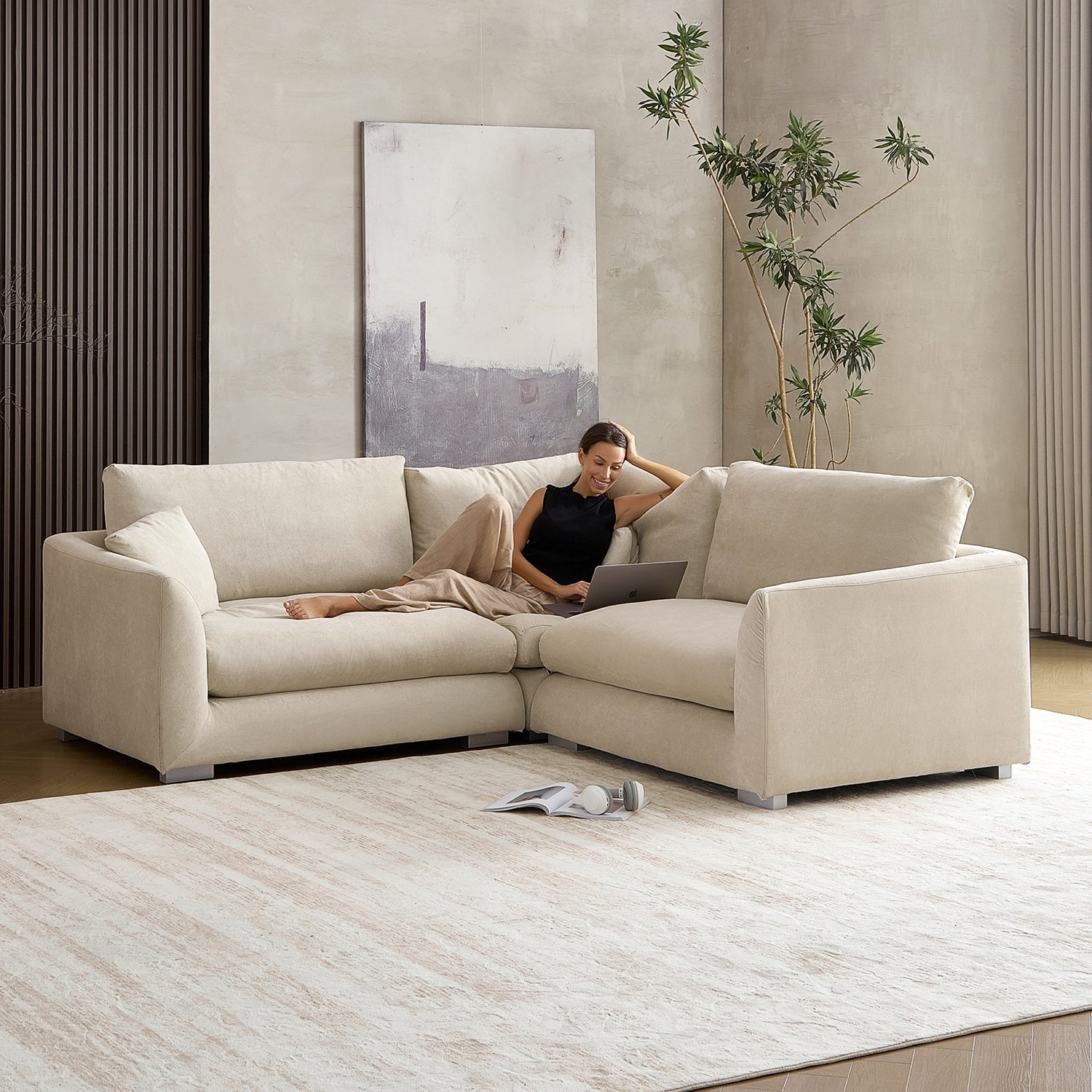 Nevosa Feather Modular Cloud Sofa