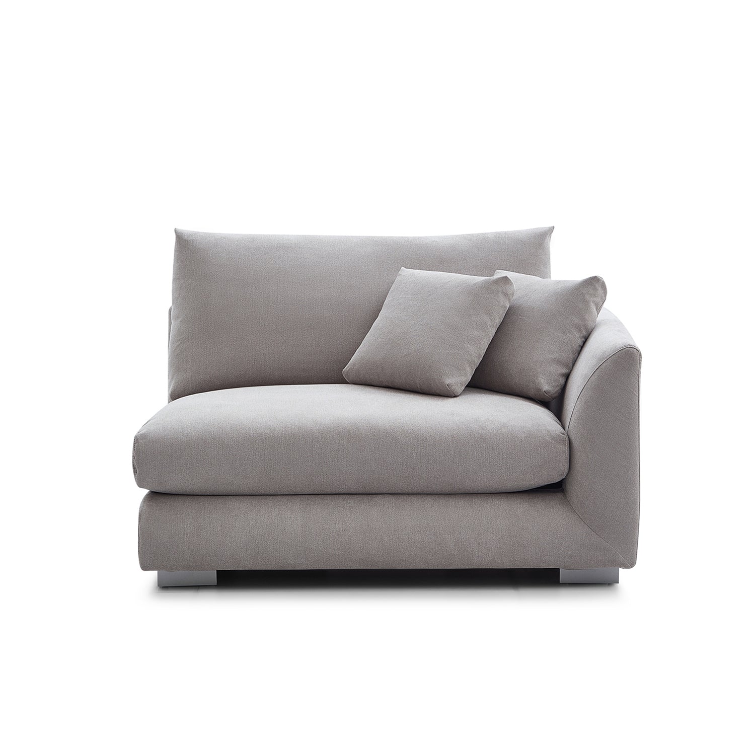 Val-Light Grey-Facing-Right-Side-Sofa-(50-Inch)