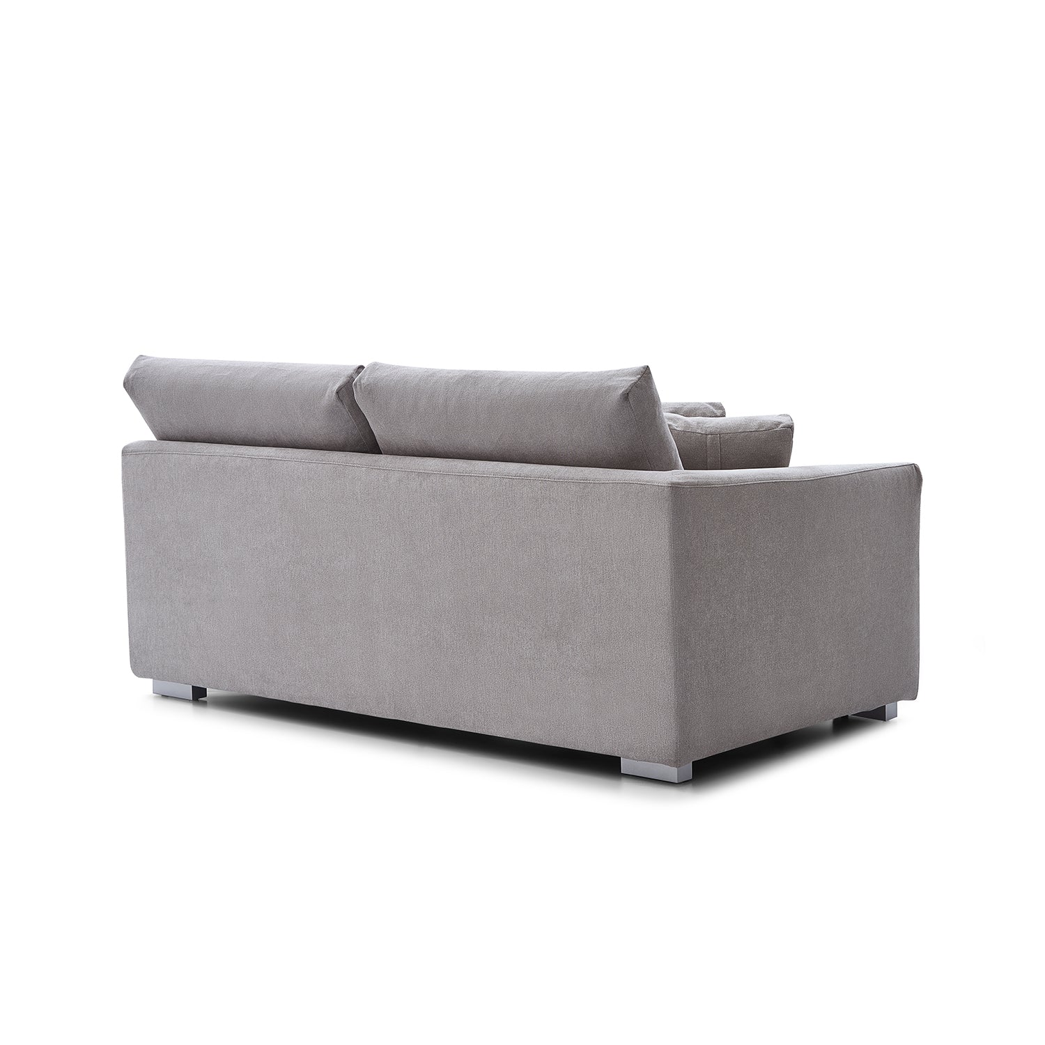 Val-Light Grey-Facing-Left-Side-Sofa-(70-Inch)