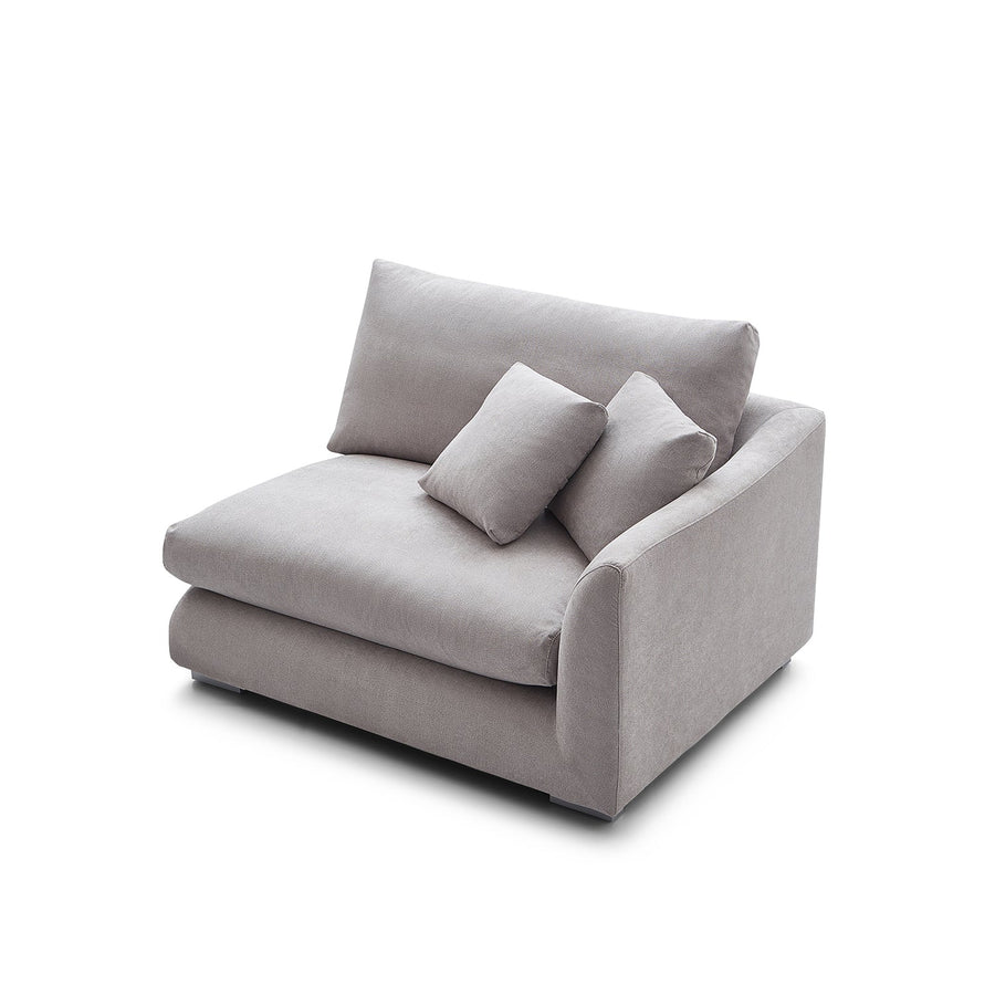 Val-Light Grey-Facing-Right-Side-Sofa-(50-Inch)