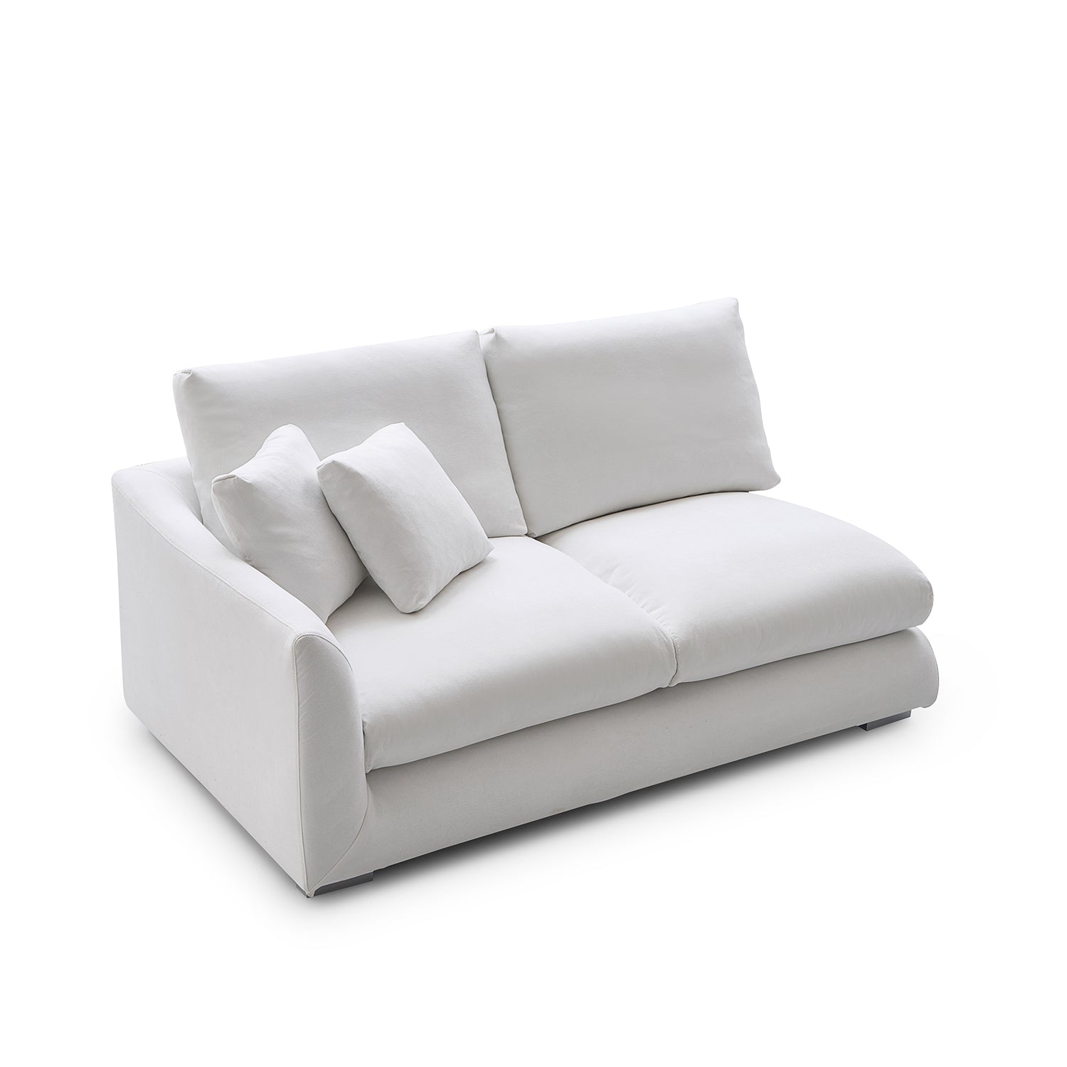 Val-White-Facing-Left-Side-Sofa-(70-Inch)