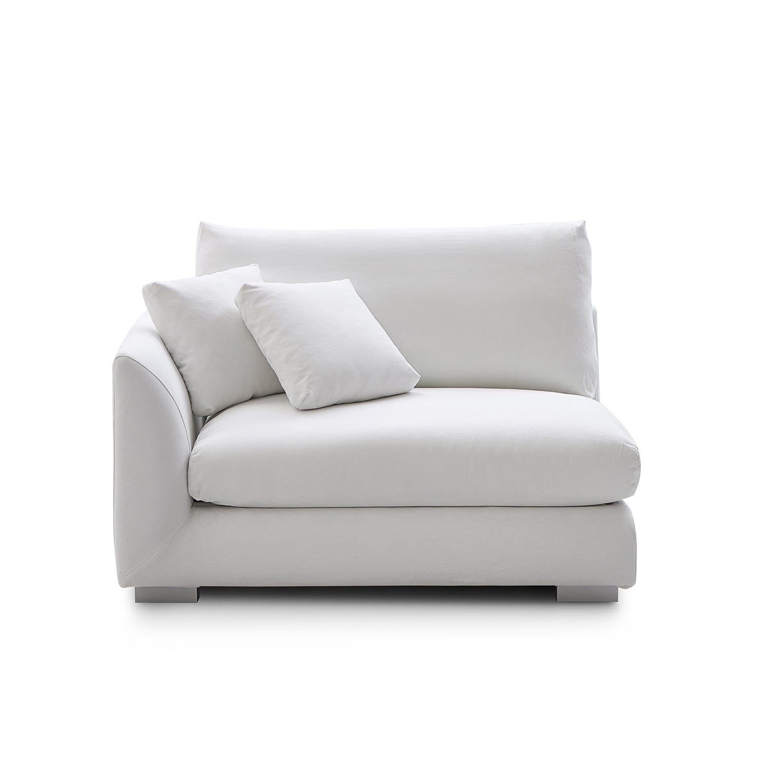 Val-White-Facing-Left-Side-Sofa-(50-Inch)