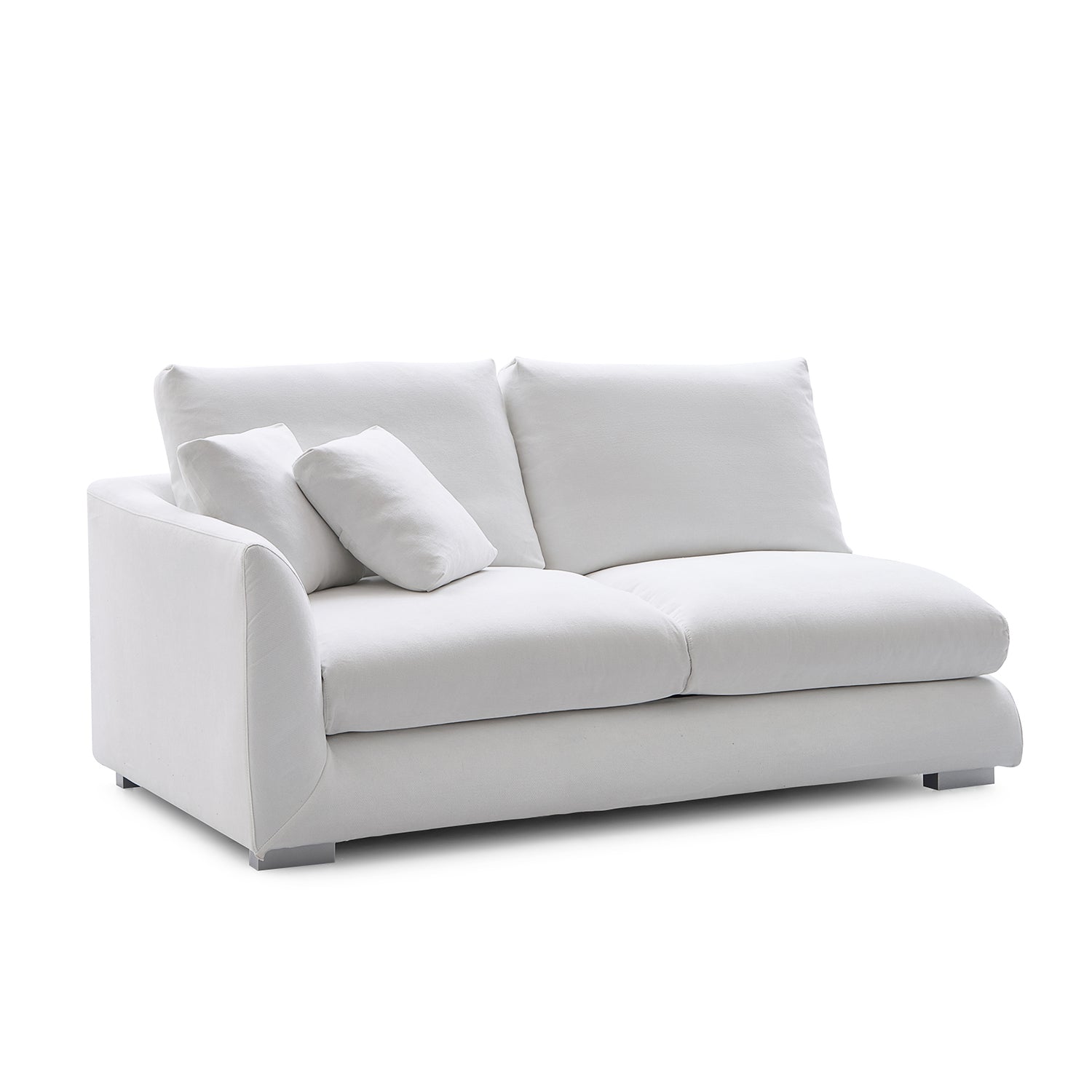 Val-White-Facing-Left-Side-Sofa-(70-Inch)