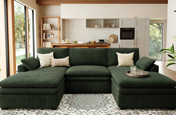 Vayla Dual-Layer Cushion Sofa