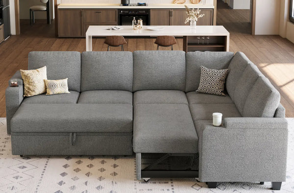 Vesper Cup Holder Pull-out Sofa