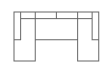 U-shaped Sofa