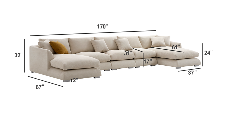 5-Seats-U-Shaped-Sectional-dimension