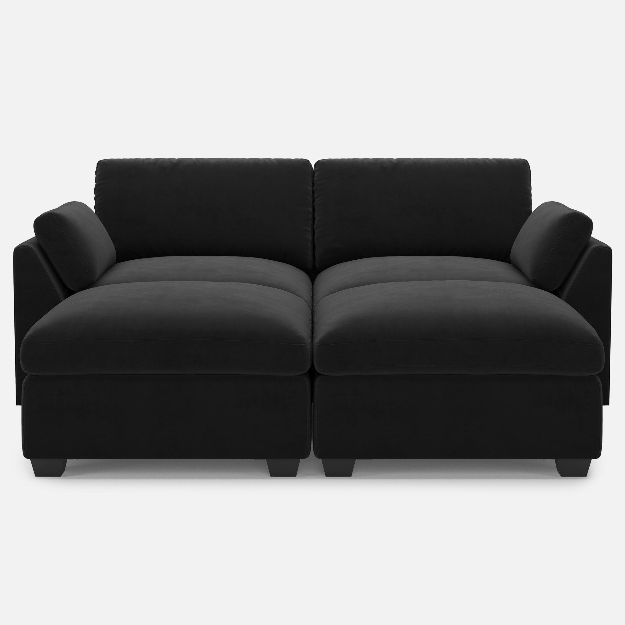 Uteeran Oversized Cloud 4 Seats Sleeper Sofa