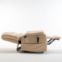 Smooth-Cream-/-Faux-Leather