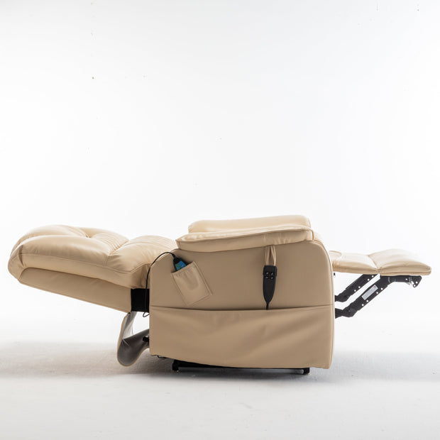 Smooth-Cream-/-Faux-Leather
