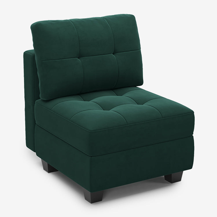 Belffin Modular Velvet Tufted Seat