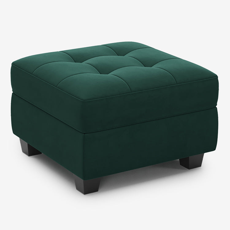 Castleton-Green-/-Velvet-Module-Ottoman