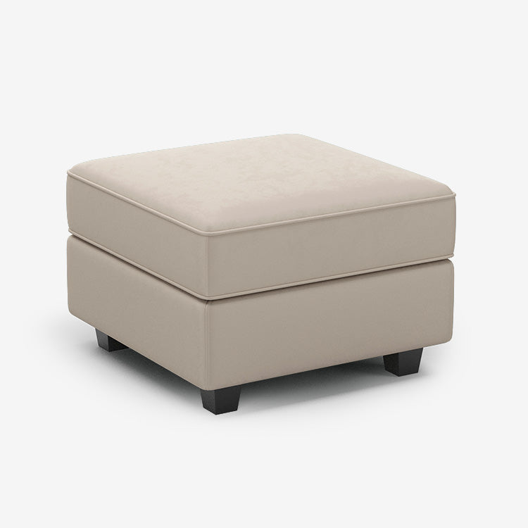 Pearl-Grey-/-Velvet-Module-Ottoman