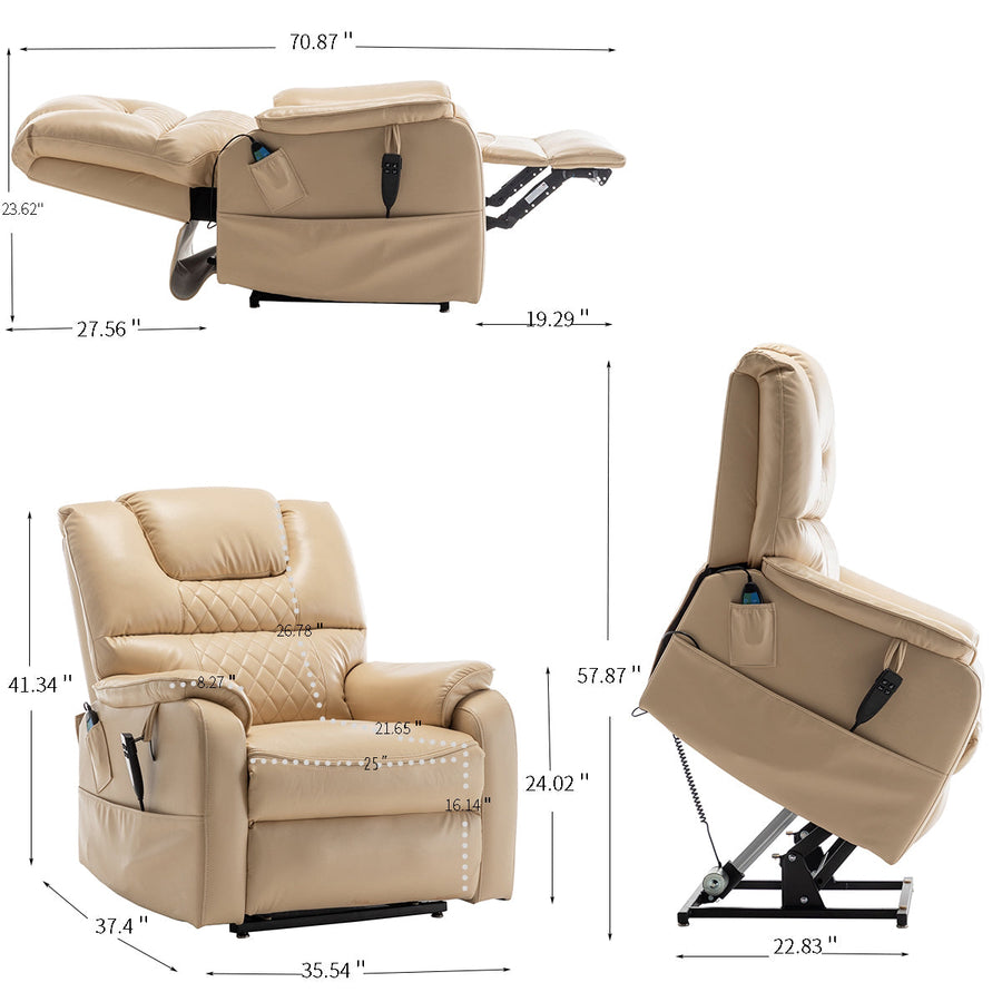Smooth-Cream-/-Faux-Leather-dimension