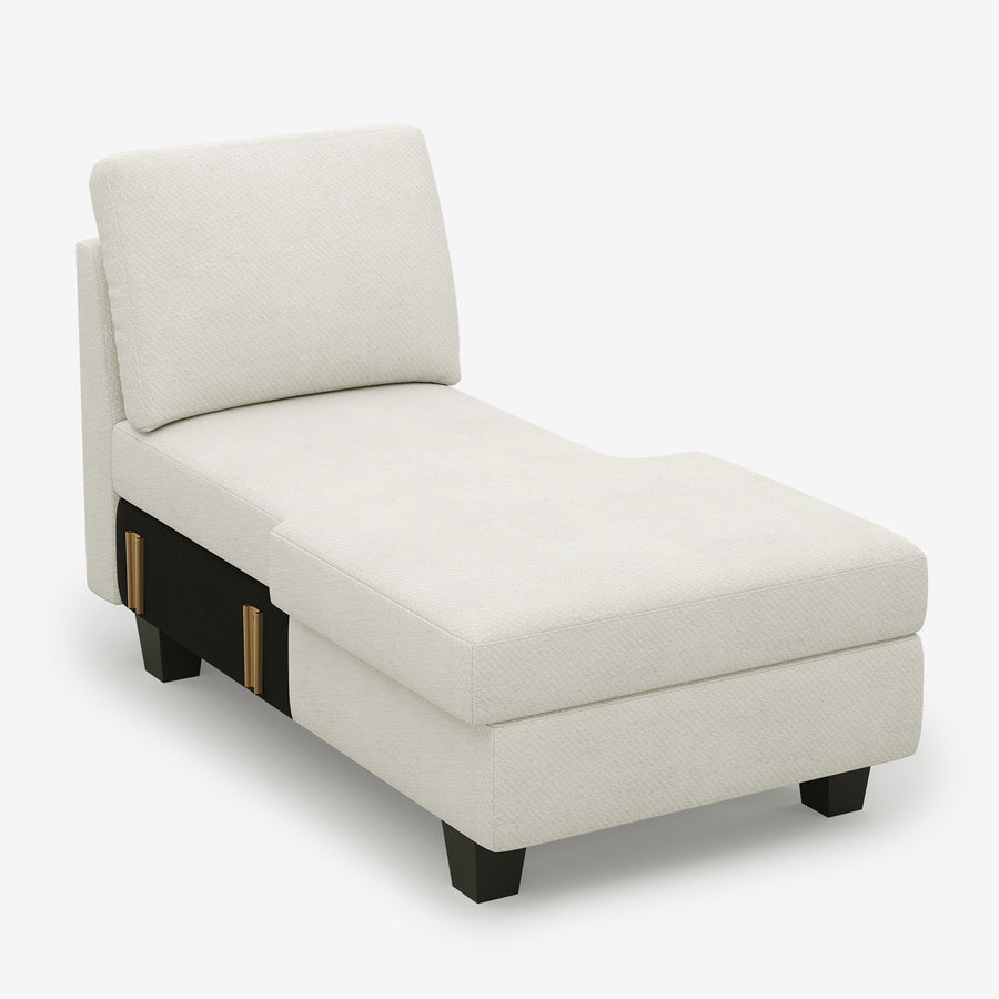 Misty-White-/-Chenille-Module-Armless-Right-Chaise