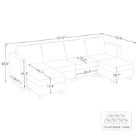 6-Seat-U-Shaped-Open-Sectional-dimension