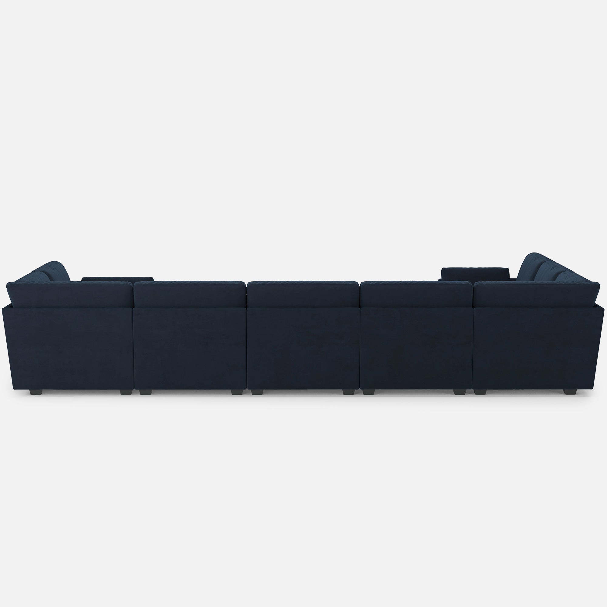 Uteeran Oversized Cloud 8 Seats Sofa with Ottoman