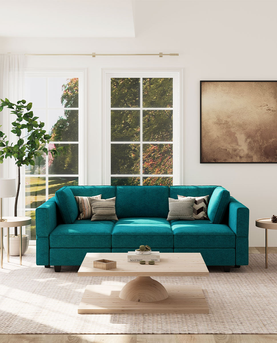 Belffin Modular Sofa - Velvet Fabric Swatch Kit Belffin Modular Sofa - Velvet Fabric Swatch Kit