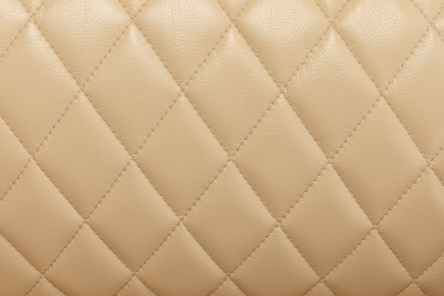 Smooth-Cream-/-Faux-Leather