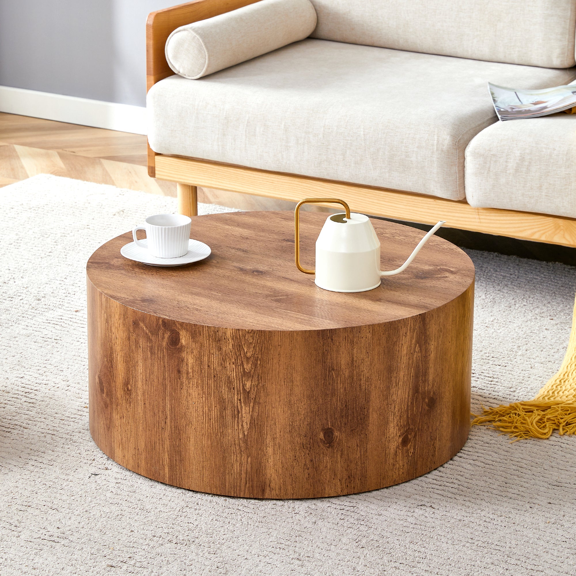 Wood Grain Coffee Table