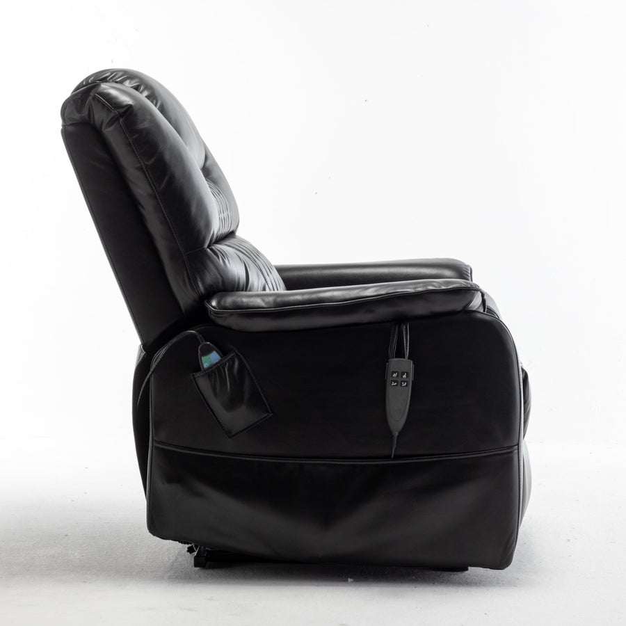 Sand-Black-/-Faux-Leather