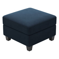 Navy-Blue-/-Velvet-Module-Ottoman