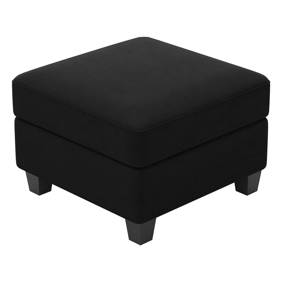 Midnight-Black-/-Velvet-Module-Ottoman