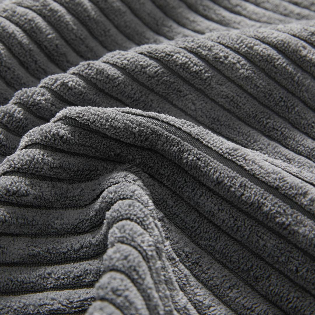 corduroy-Pewter-Grey-4-Seats-U-Shaped-Sectional